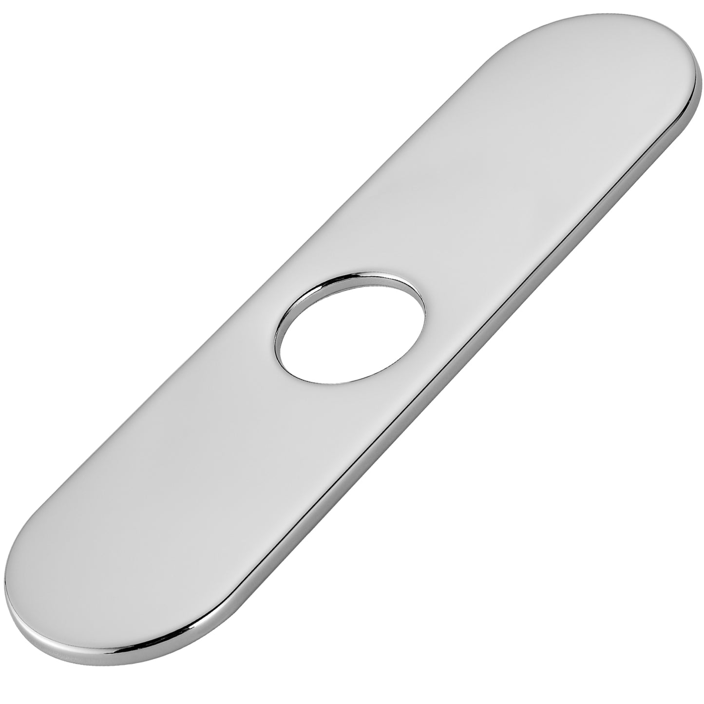 
                  
                    Midanya 10 Inch Sink Hole Cover Deck Plate, SUS304 Stainless Steel 1-3 Hole Escutcheon Plate for Bathroom Kitchen Vessel Vanity Sink Faucet, Faucet Cover Cap,1 or 3 Hole Cover Oval
                  
                