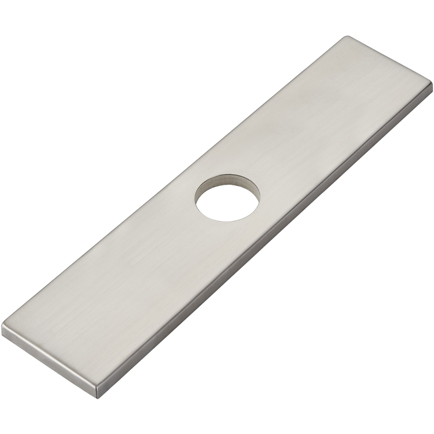 
                  
                    Midanya 10 Inch Sink Hole Cover Deck Plate,Vessel Vanity Sink Faucet Cover Plate,Bathroom Kitchen Lavatory Sink Faucet Deck Plate, Faucet Cover Cap, 1 or 3 Hole Cover Rectangle
                  
                