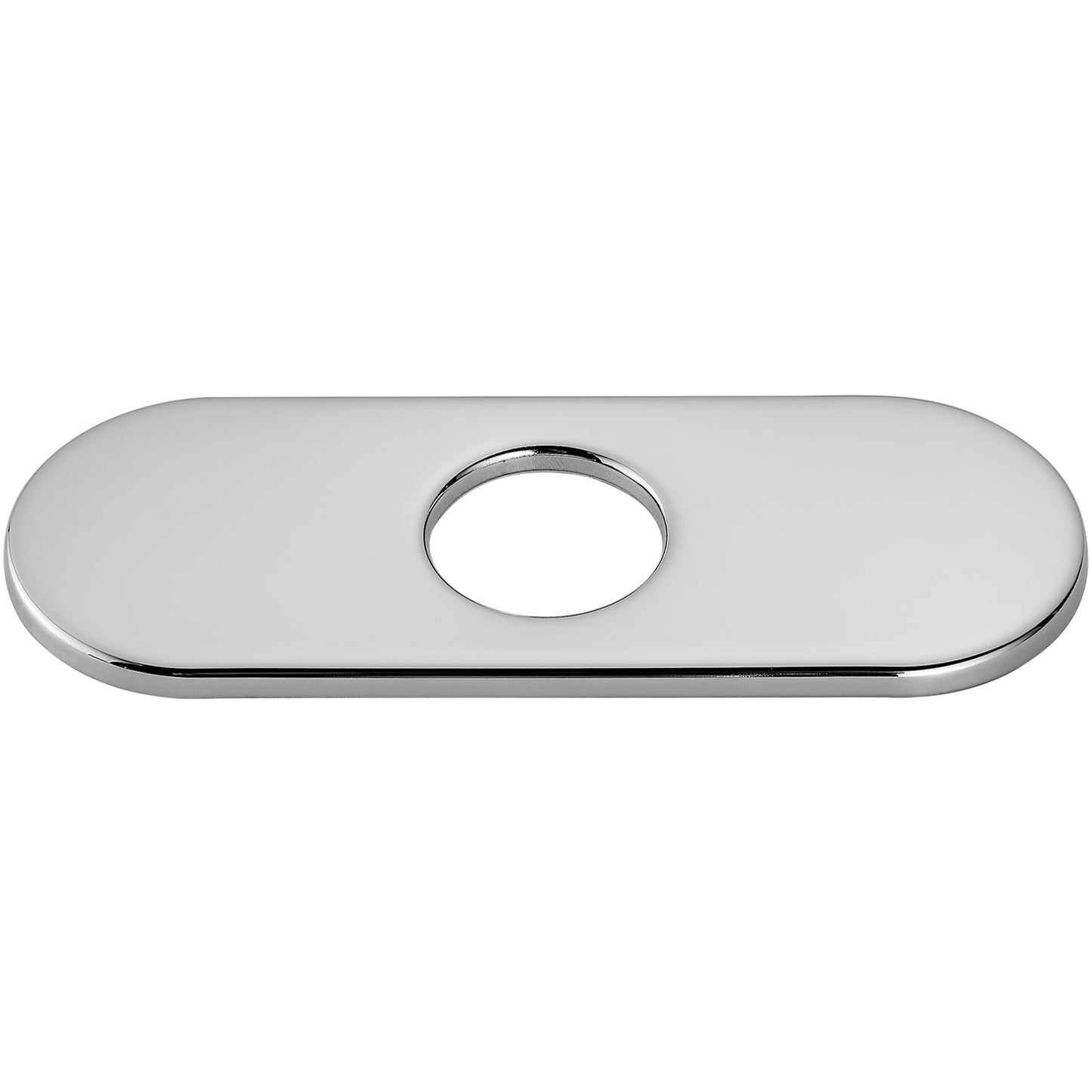 
                  
                    Midanya 6 Inch Sink Hole Cover, 1 or 3 Hole Bathroom Kitchen Lavatory Faucet Cover Plate, SUS304 Stainless Steel Decorative Cover,Vessel Vanity Sink Faucet Oval Deck Plate
                  
                