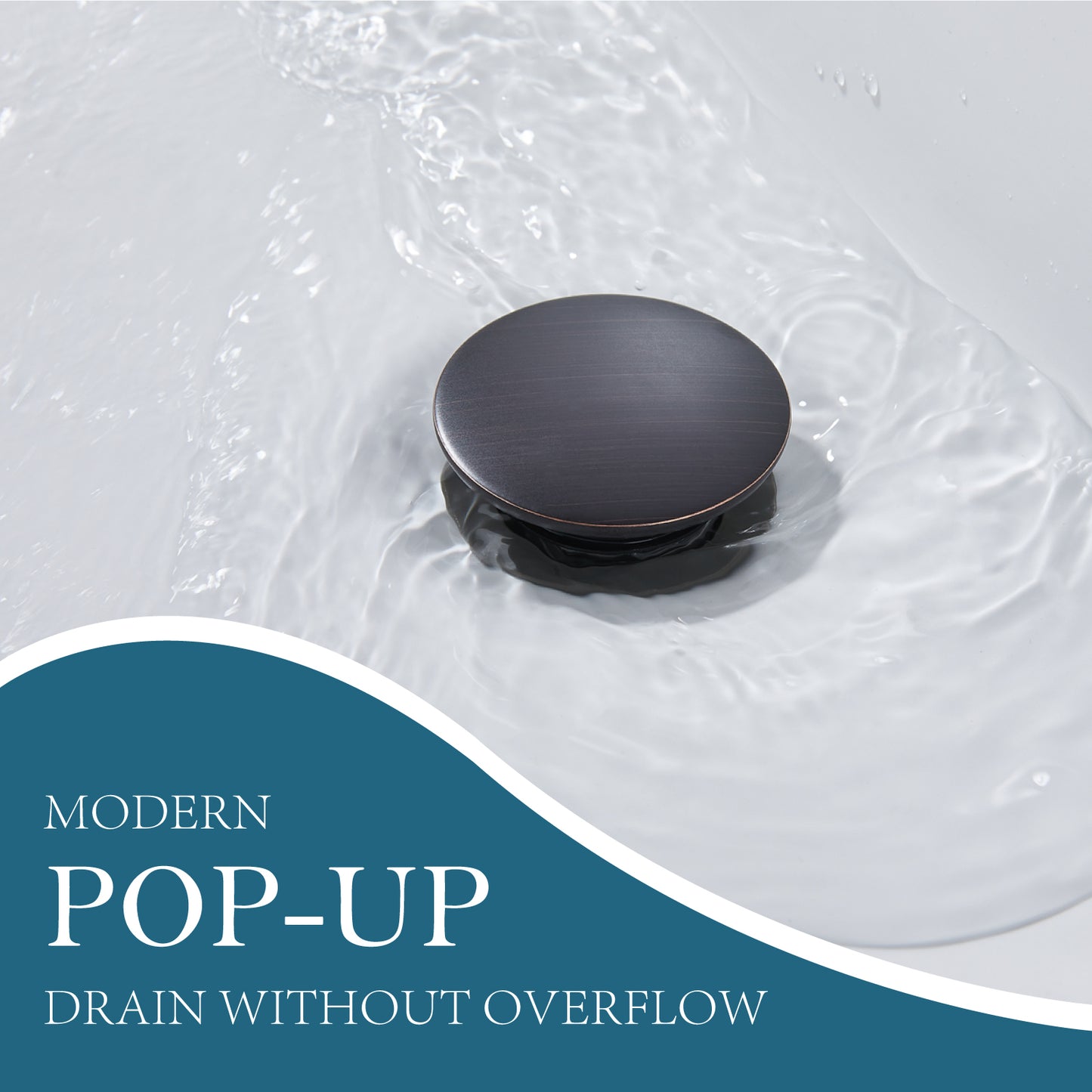 
                  
                    Midanya Pop Up Drain, ABS Bathroom Pop-up Sink Drain, Lavatory Kitchen RV Drain Strainer, Vanity Vessl Sink Drain Stopper Assembly, Universal Sink Drain Assembly
                  
                