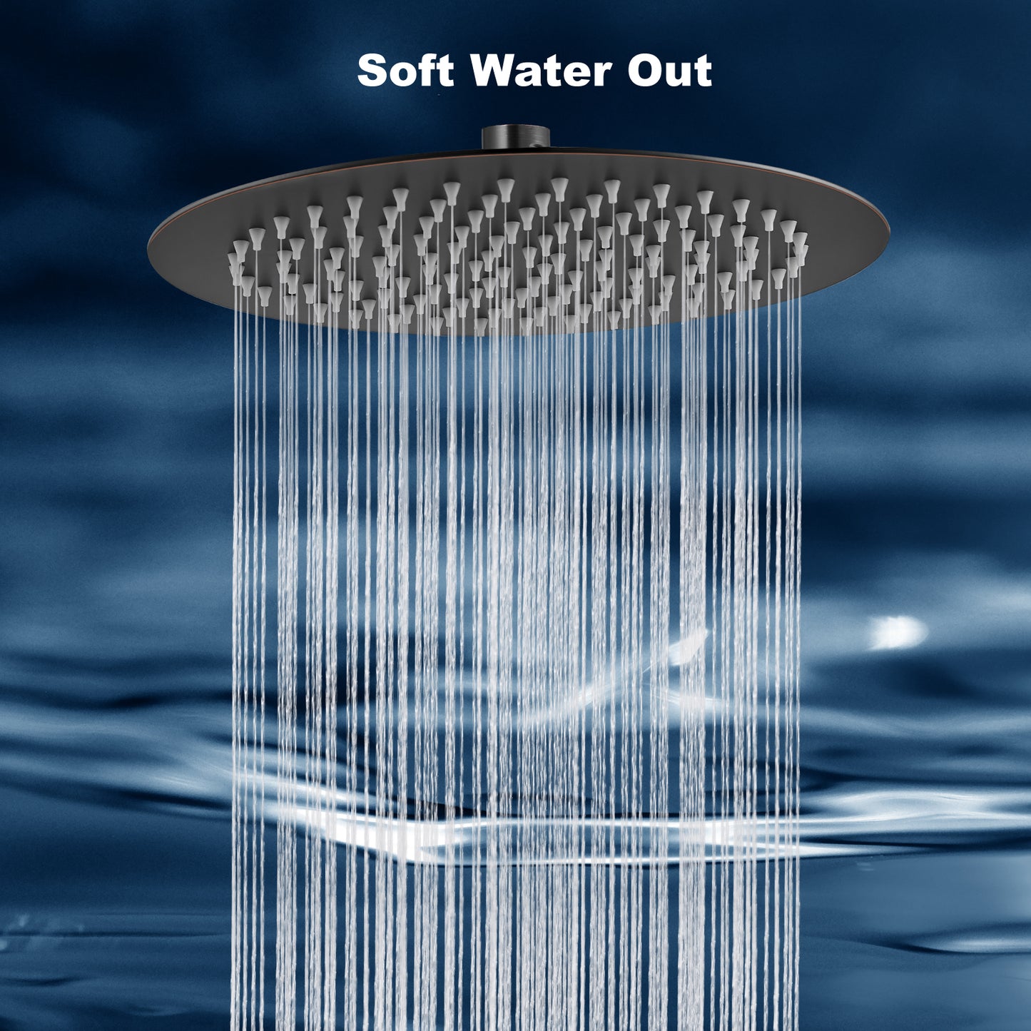 
                  
                    Midanya Round Rainfall Shower Head,6 Inch Stainless Steel High Pressure High Flow Stainless Steel Rainfall Shower Head,Ultra Thin Design High Pressure
                  
                