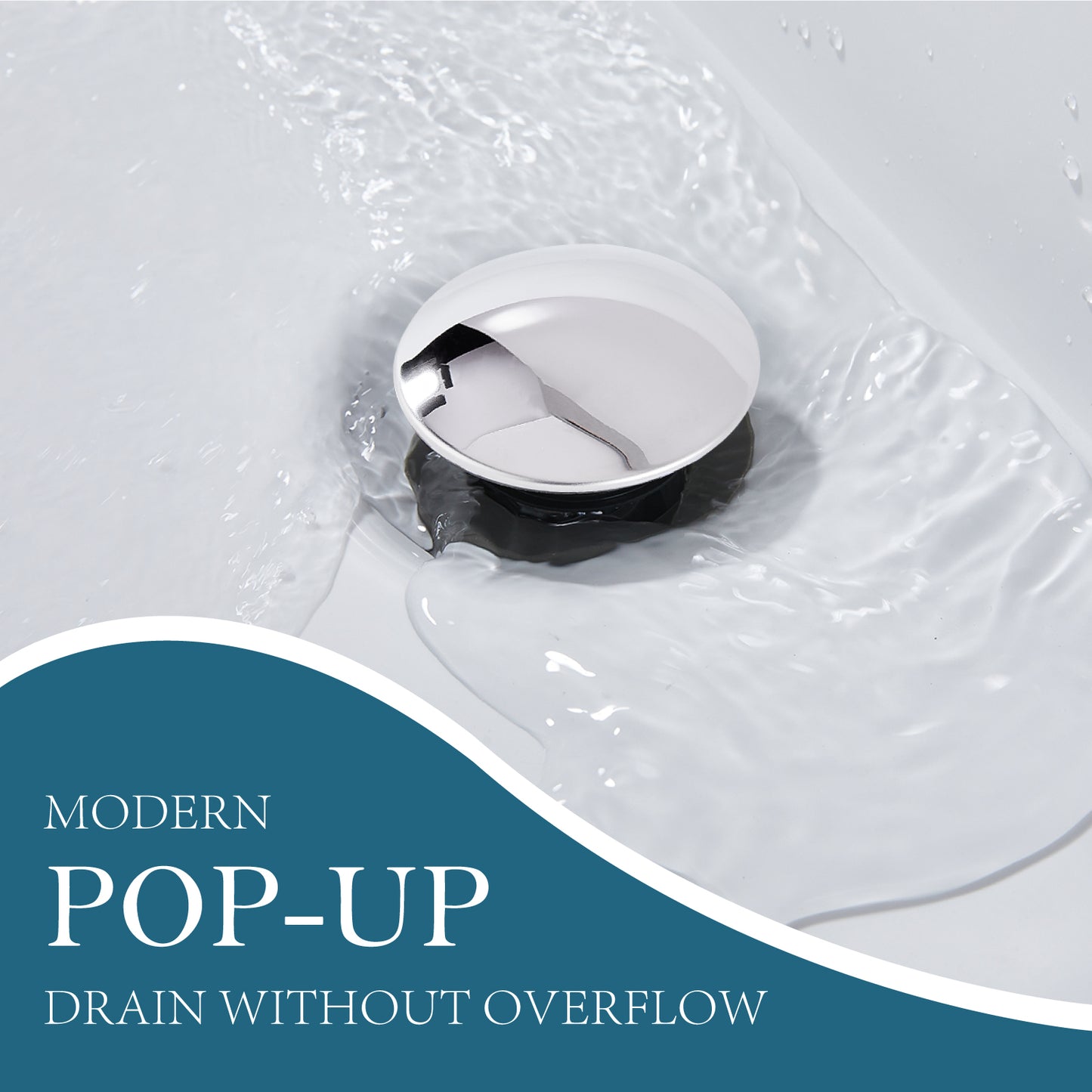 
                  
                    Midanya Pop Up Drain, ABS Bathroom Pop-up Sink Drain, Lavatory Kitchen RV Drain Strainer, Vanity Vessl Sink Drain Stopper Assembly, Universal Sink Drain Assembly
                  
                