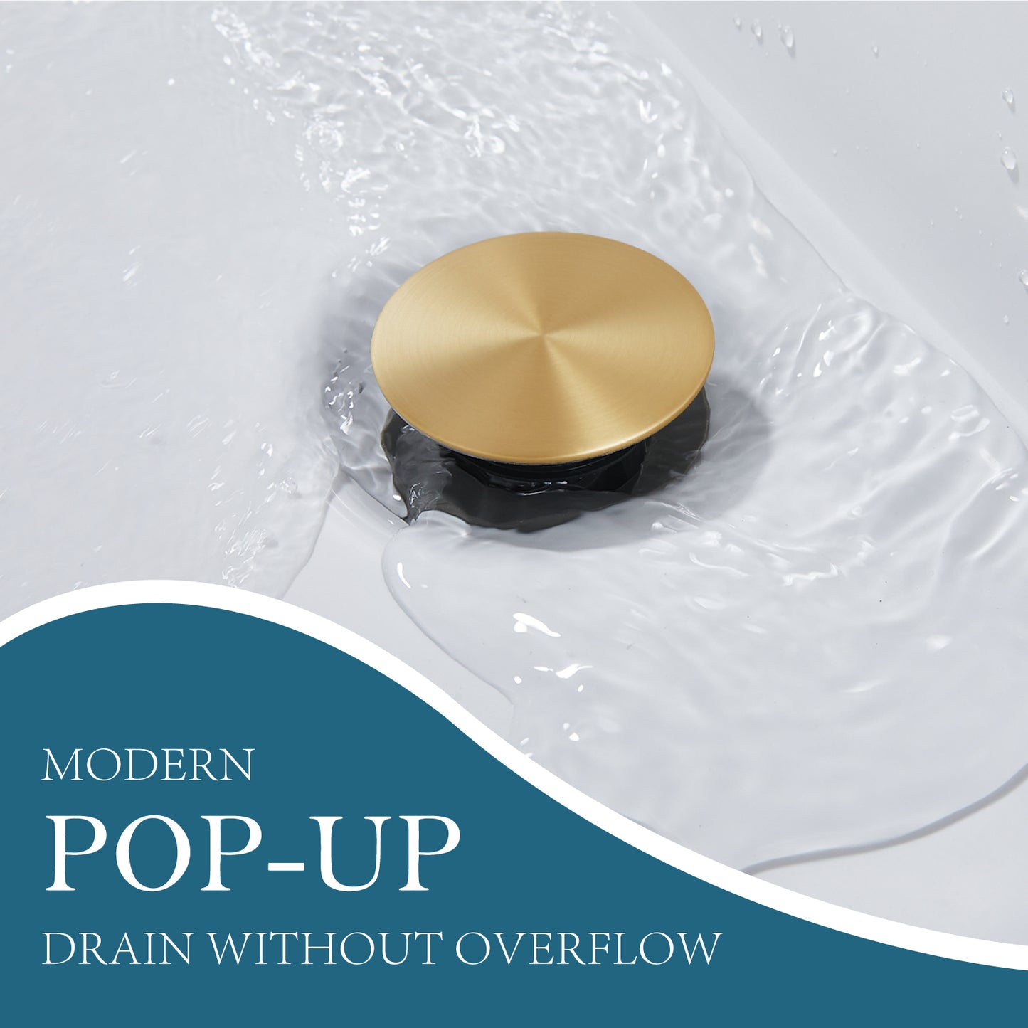 
                  
                    Midanya Pop Up Drain, ABS Bathroom Pop-up Sink Drain, Lavatory Kitchen RV Drain Strainer, Vanity Vessl Sink Drain Stopper Assembly, Universal Sink Drain Assembly
                  
                