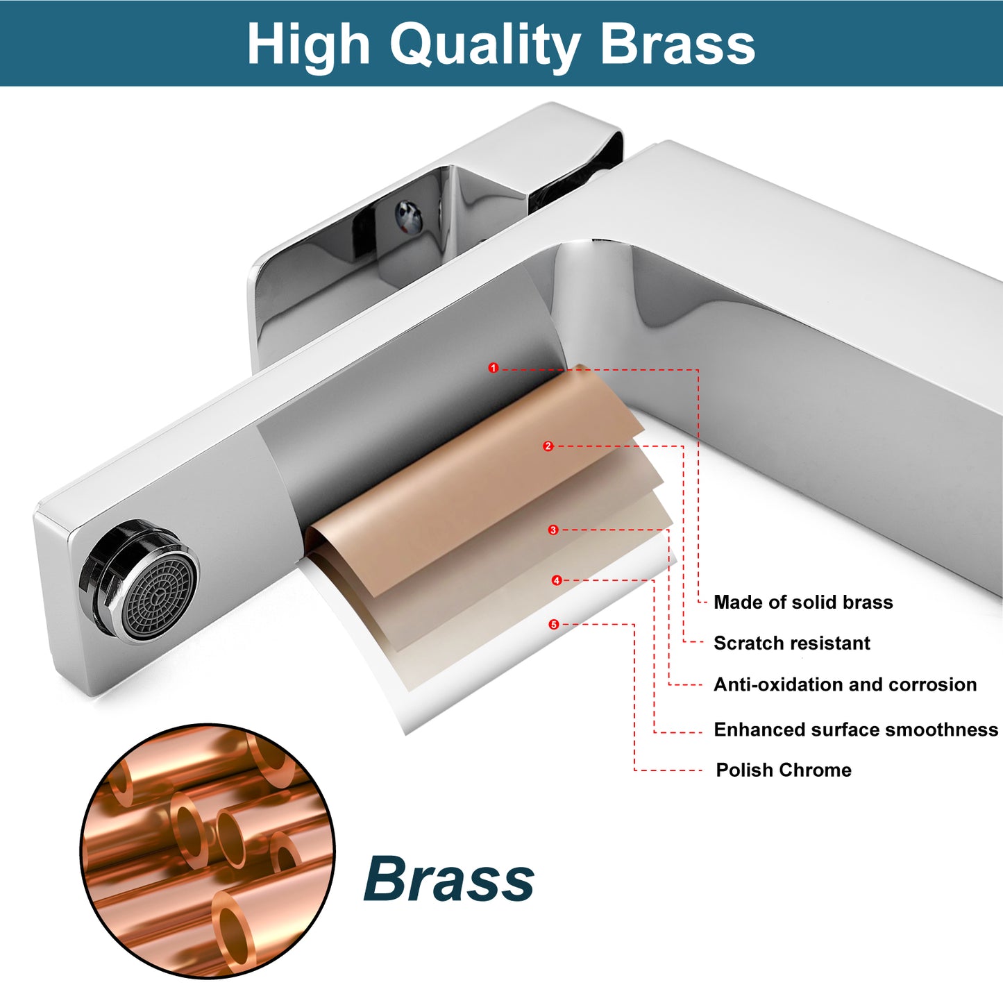 
                  
                    Midanya Bathroom Sink Faucet 1 Hole Single Handle Deck Mount Lavatory Mixer Tap Include Pop Up Drain with Overflow One Lever Commercial
                  
                