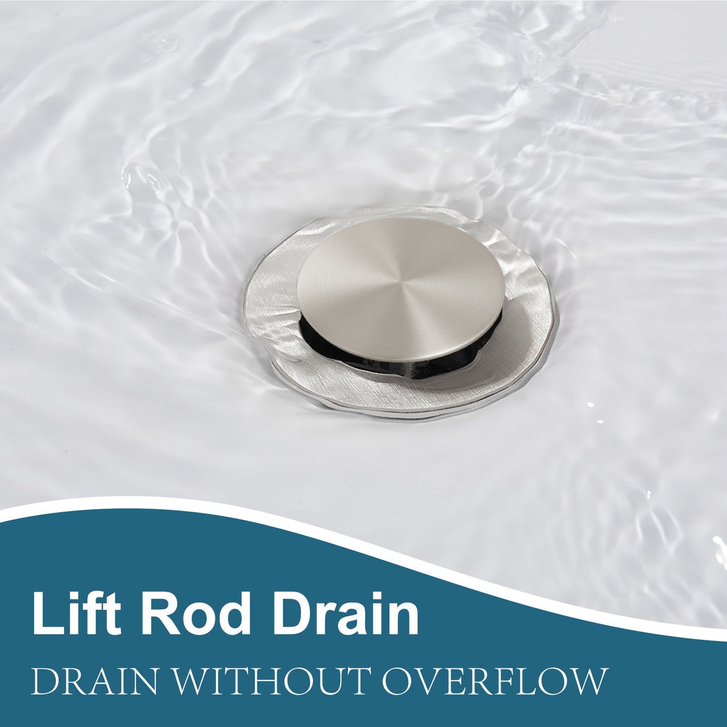 
                  
                    Midanya Sink Drain with Lift Rod, Bathroom Lavatory Kitchen RV Drain Stopper, Drain Stopper Assembly for Bathroom Faucet,Vessel Sink Vanity Drain Assembly with Overflow
                  
                