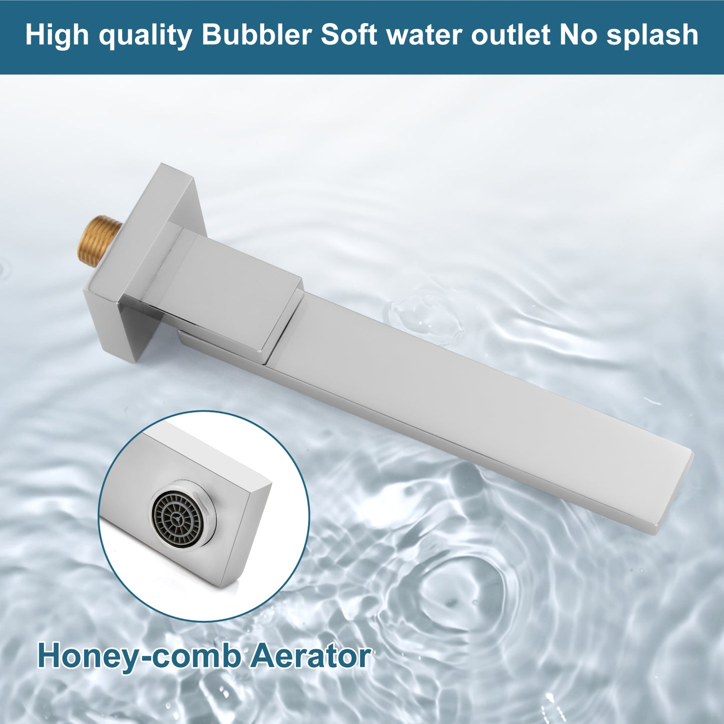
                  
                    Midanya Polish Chrome Bath Tub Spout, Brass Folding Spout Tub Wall Mount 180°Swivel Bathtub Faucet 7.9 Inches Long, High Flow Tub Filler for Bathroom Sink and Tub Shower System Set
                  
                