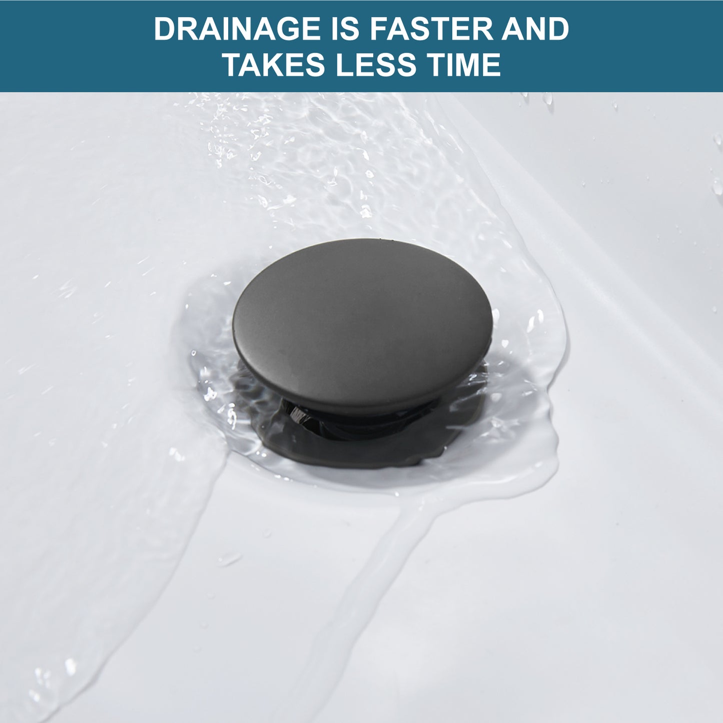 
                  
                    Midanya Pop Up Drain, ABS Bathroom Pop-up Sink Drain, Lavatory Kitchen RV Drain Strainer, Vanity Vessl Sink Drain Stopper Assembly, Universal Sink Drain Assembly
                  
                
