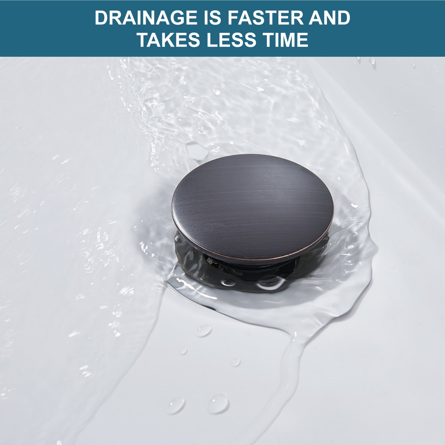 
                  
                    Midanya Pop Up Drain, ABS Bathroom Pop-up Sink Drain, Lavatory Kitchen RV Drain Strainer, Vanity Vessl Sink Drain Stopper Assembly, Universal Sink Drain Assembly
                  
                