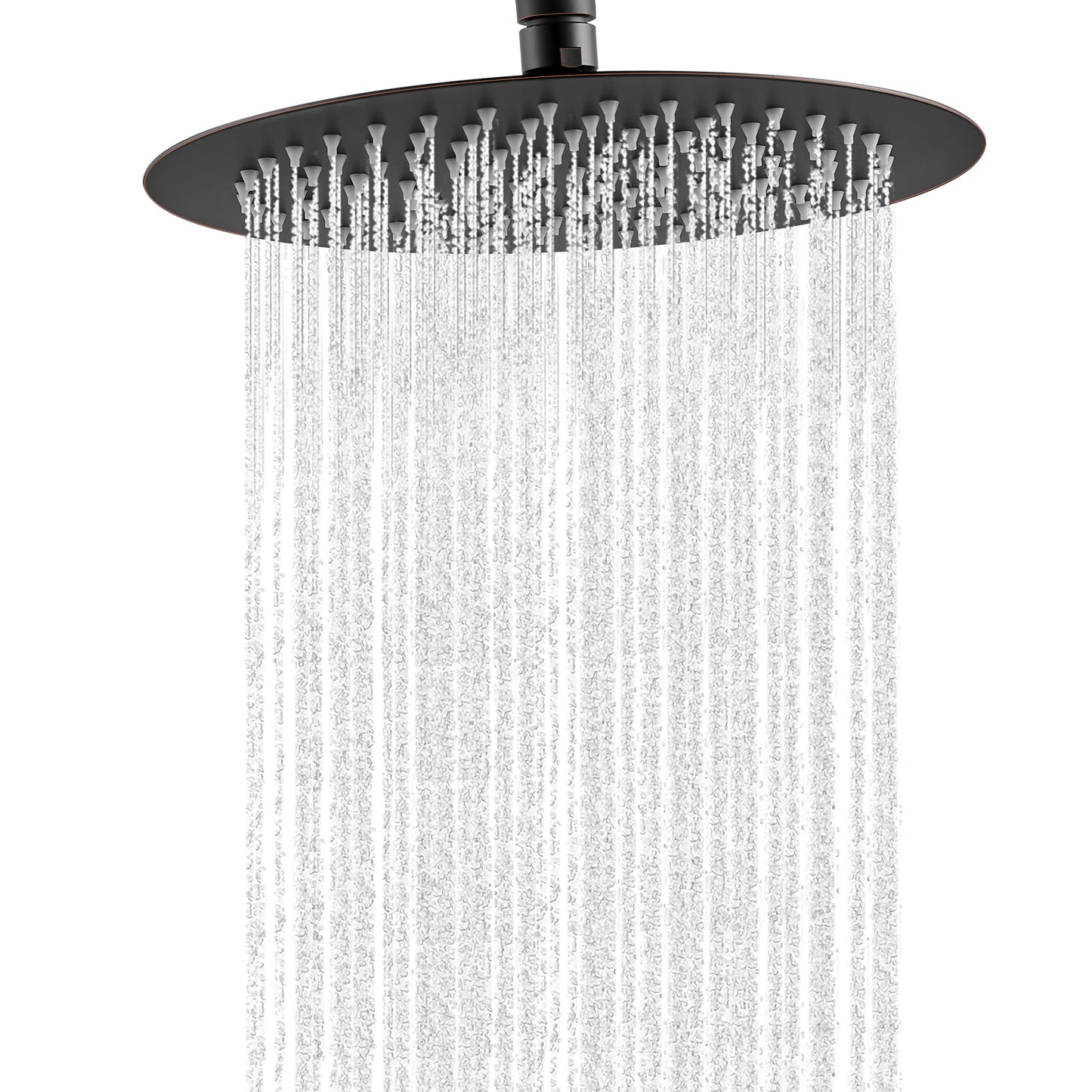 
                  
                    Midanya Round Rainfall Shower Head 12 Inch Stainless Steel Ultra Thin Design High Pressure
                  
                