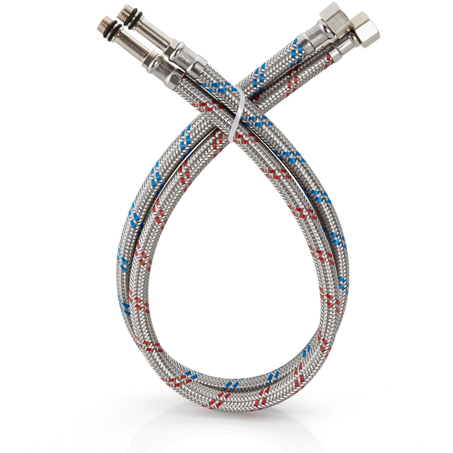 
                  
                    Midanya Faucet Connector, Braided Stainless Steel Supply Hose 3/8-Inch Female Compression Thread x M10 Male Connector, x 2 Pcs (1 Pair)
                  
                