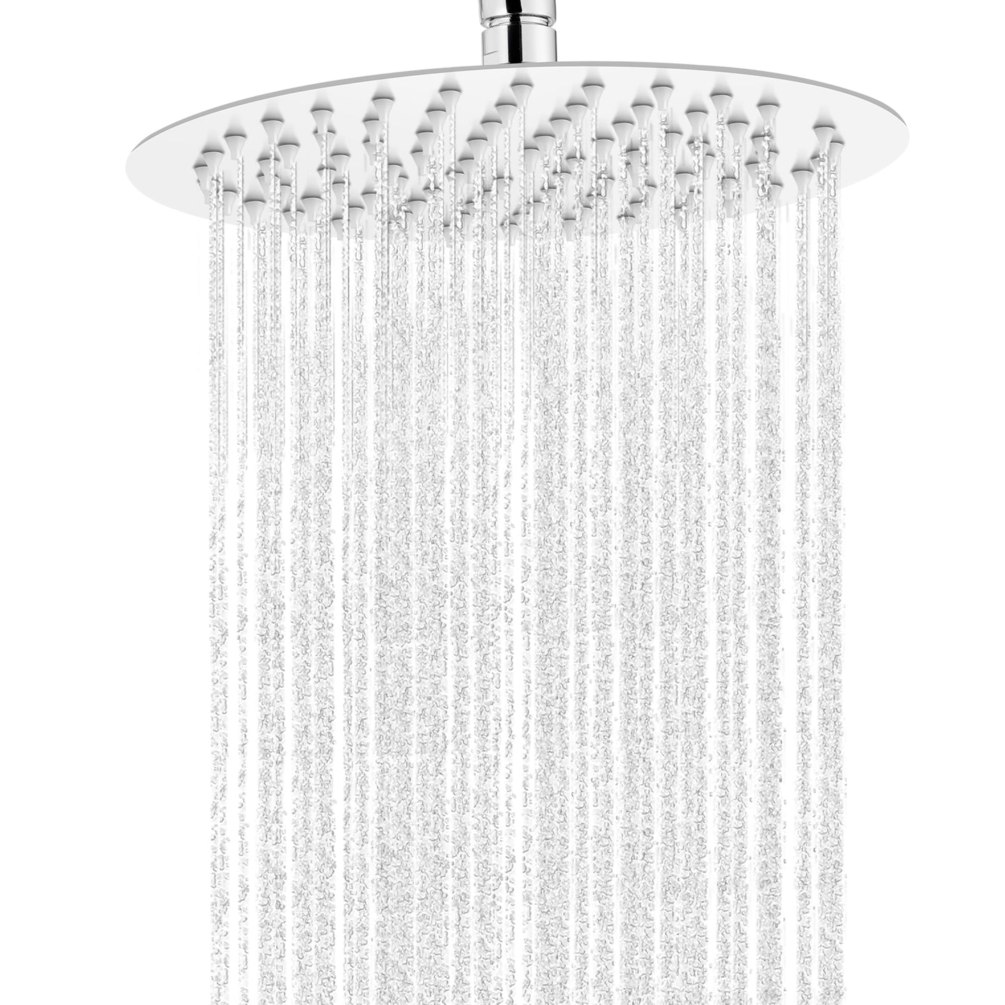 
                  
                    Midanya Round Rainfall Shower Head 12 Inch Stainless Steel Ultra Thin Design High Pressure
                  
                