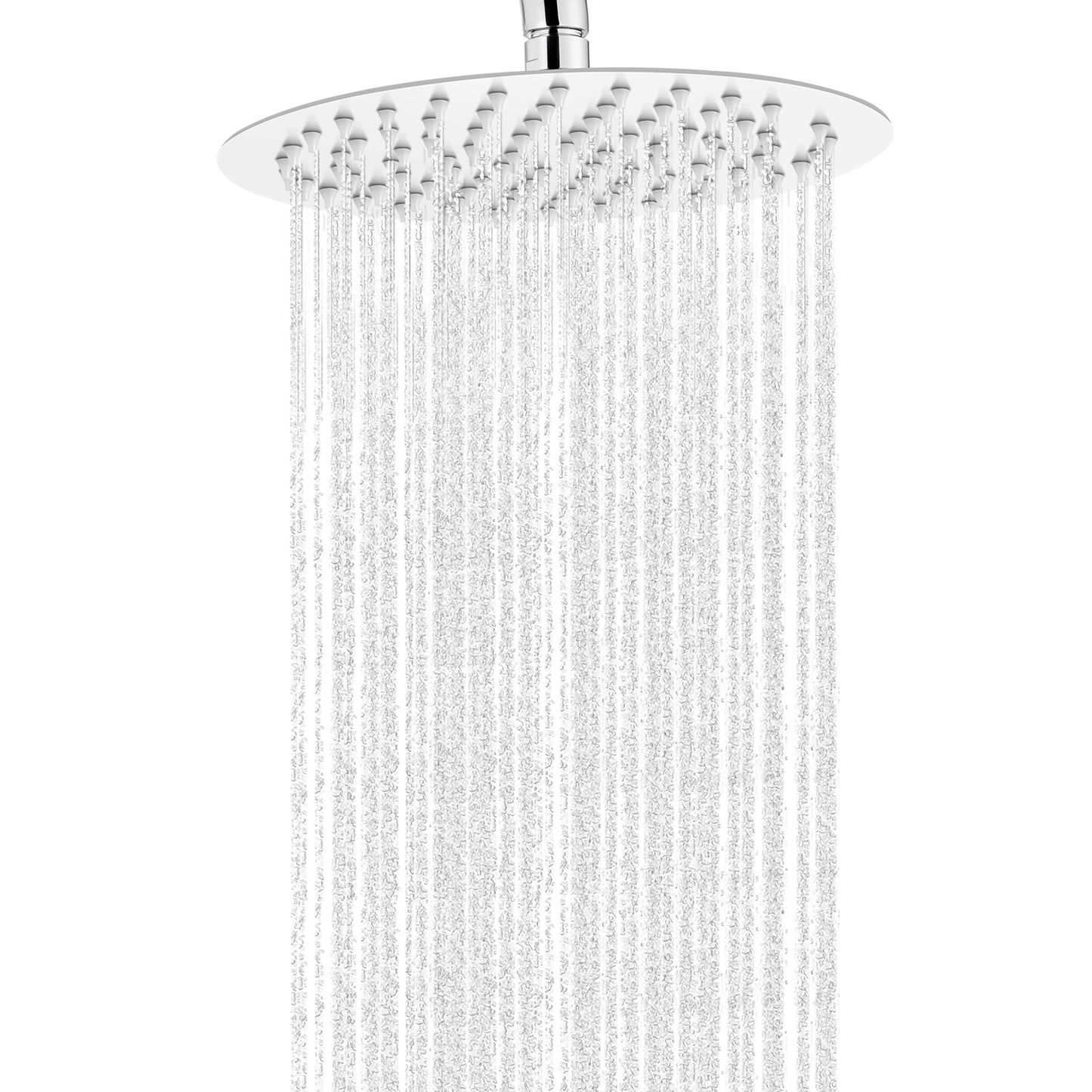 
                  
                    Midanya Round Rainfall Shower Head 8 Inch Stainless Steel Ultra Thin Design High Pressure
                  
                