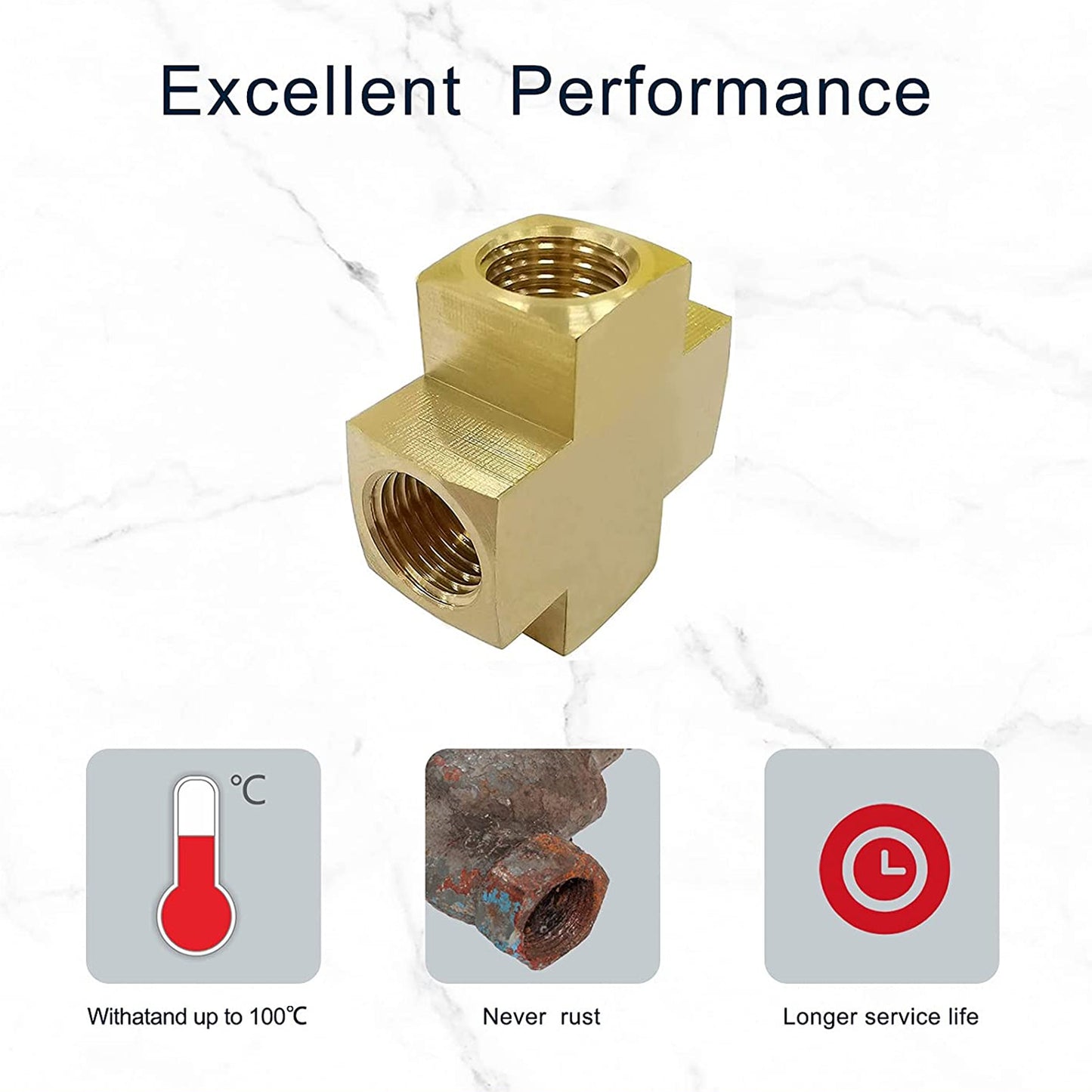 
                  
                    1/4 x 1/4 x 1/4 x 1/4 Inch NPT Female Thread Cross Pipe Fitting Barstock Cross 4 Way Connector Brass Pipe Fittings
                  
                