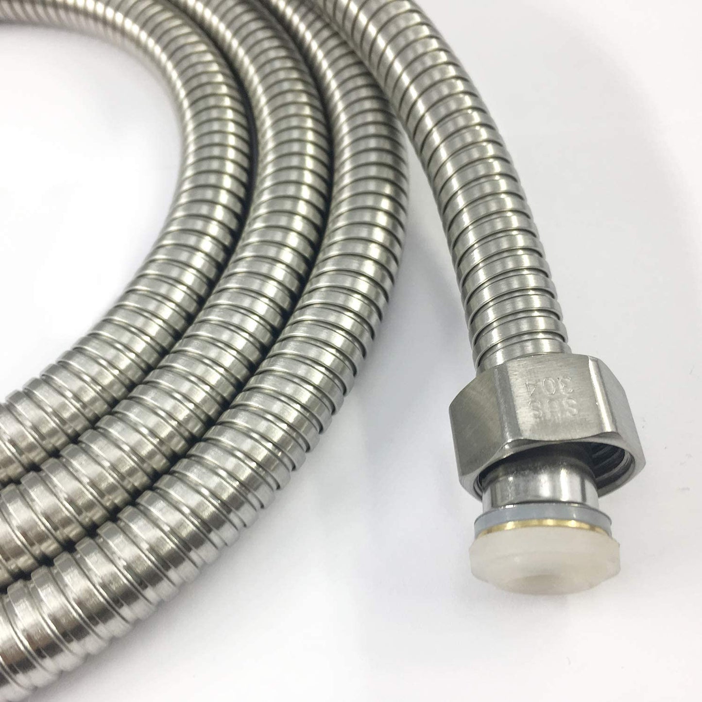 
                  
                    79 Inch (200cm) Shower Faucet Hose SUS304 Stainless Steel Extra Long Flexible Shower Sprayer Water Pipe For Handheld Showerhead Brass Connectors Universal Replacement Shower Water Line
                  
                